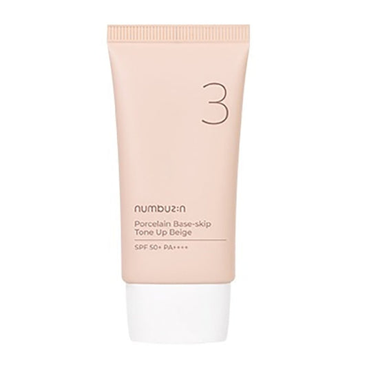 No.3 Porcelain Base Skip Tone Up Beige 50ml