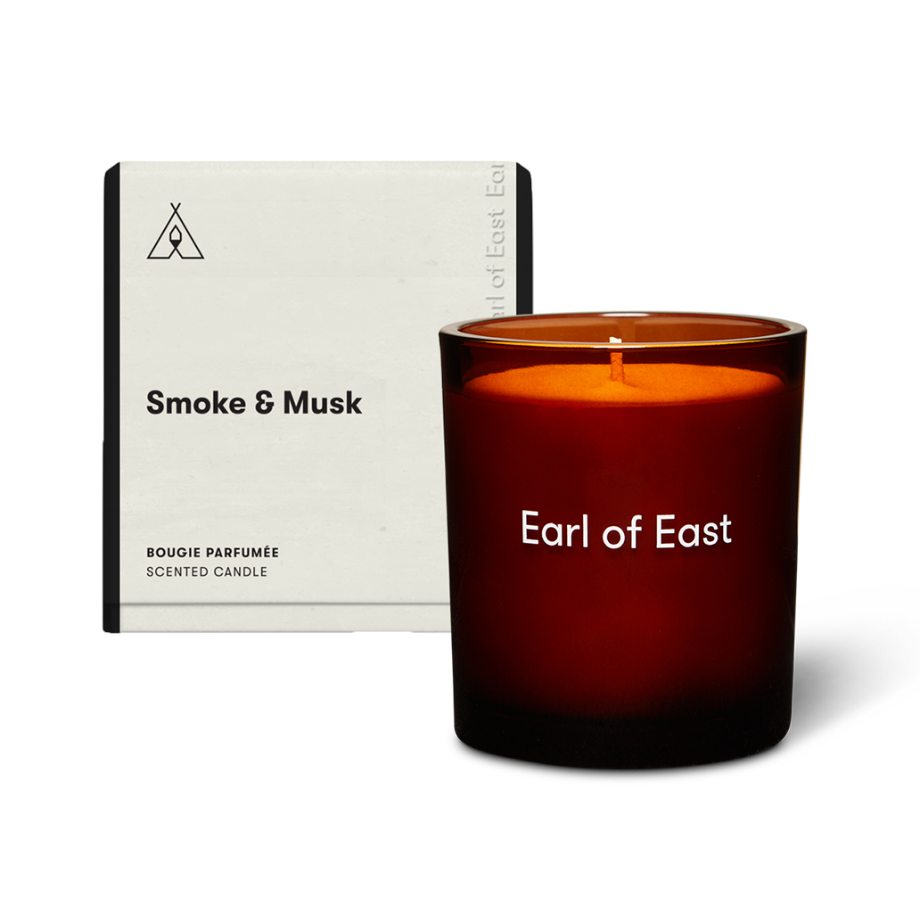 Earl of East | Smoke & Musk - Soy Wax Candle - 260ml [9.1oz]