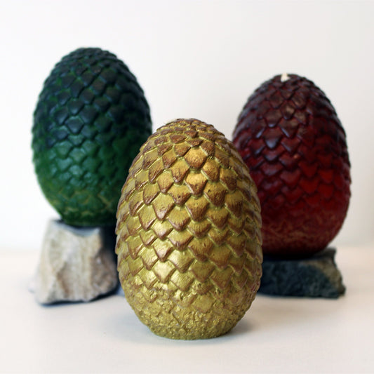 Game of Thrones Sculpted Dragon Egg Candle Set