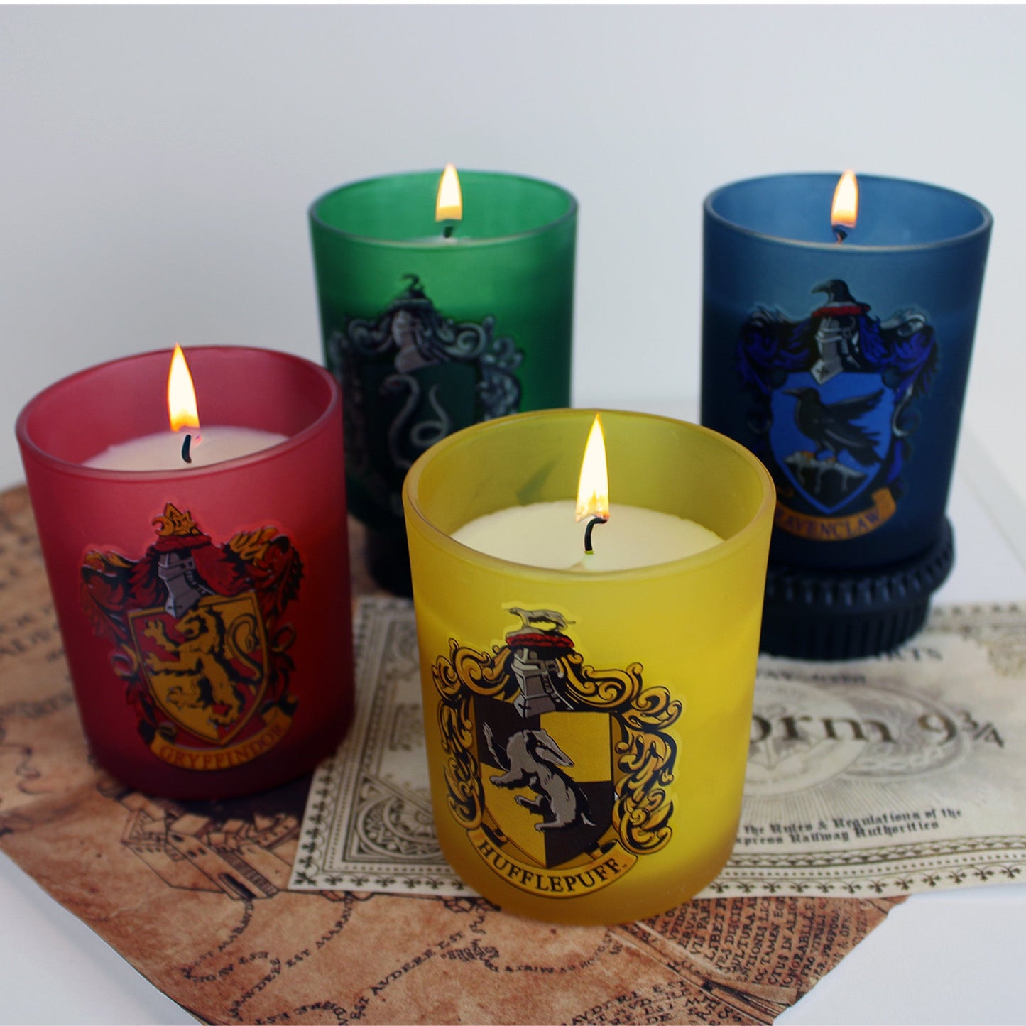 Harry Potter Hogwarts House Candle Set