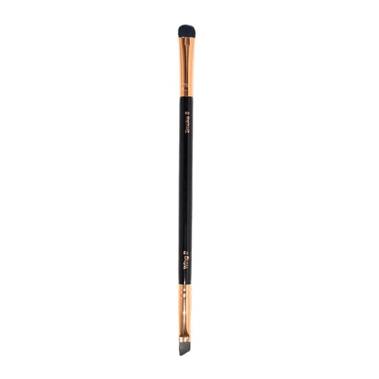 Hildun Beauty Wing & Smoke Dual Ended Brush