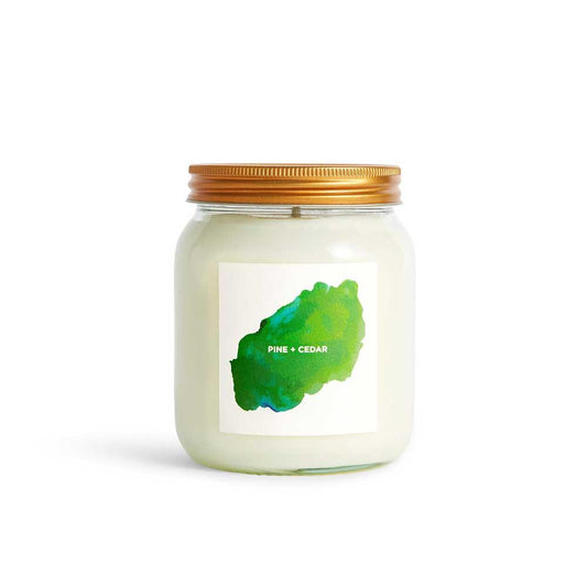 Into The Woods - Pine & Cedar Wood Aromatherapy Candle
