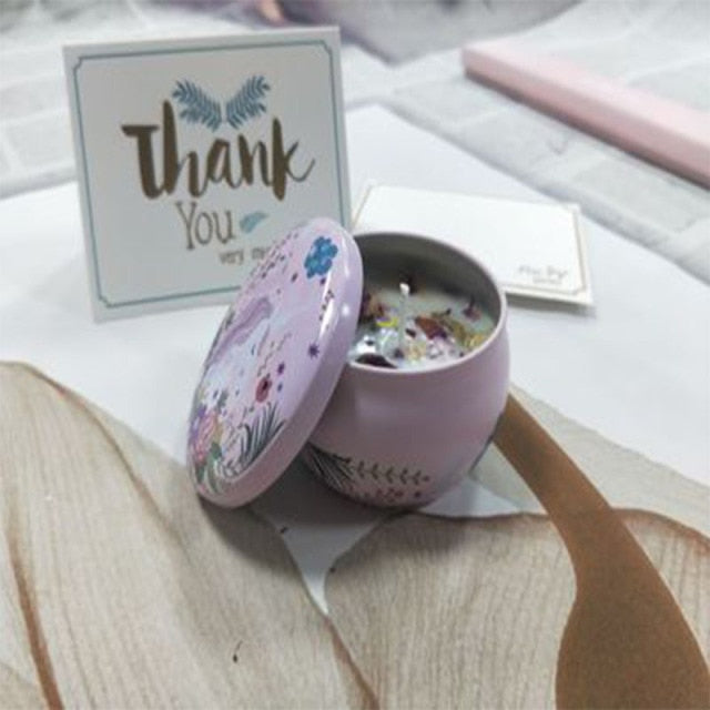 Fragrant Plant Essential Oil Scented Candle