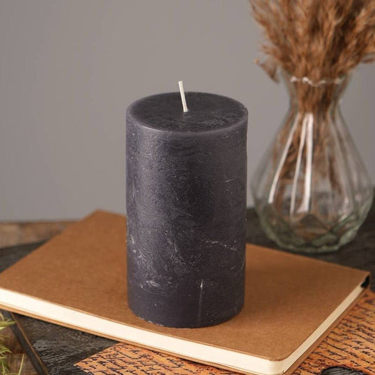 Rustic Pillar Candle