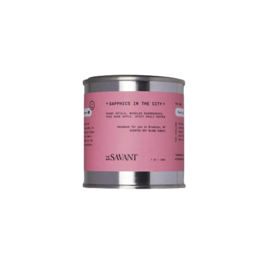 The New Savant Candle - Sapphics in the City (7 oz) #10086743